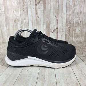 Topo Athletic W UltraFLY 4 Wide Black White Running Shoes Women's Size 9
